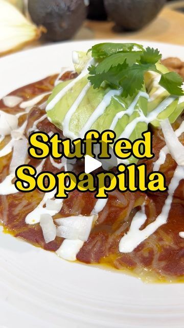 Mexico, Stuffed Sopapillas New Mexico, Stuffed Sopapilla Recipe, Stuffed Sopapillas, Sopapilla Recipe, New Mexico Chile, Hispanic Dishes, Food F, Red Chile
