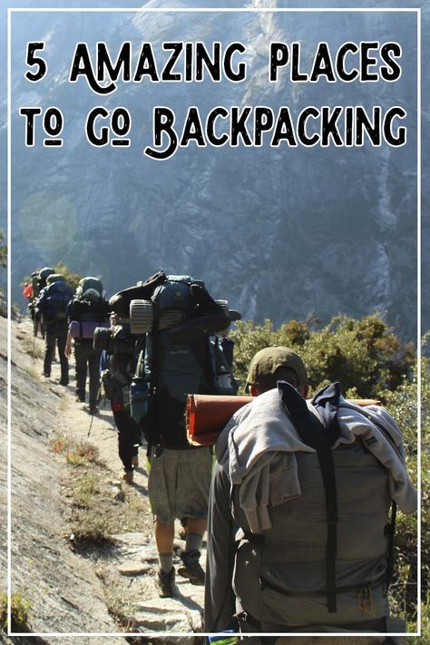 Backpacking Places, Backpacking Destinations, Backpack Ideas, Summer Backpacking, Travel America, Yosemite Valley, Budget Travel Tips, Amazing Places, America Travel