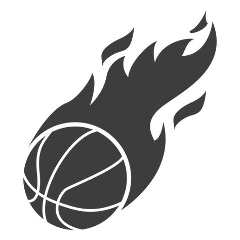 Basketball Ball Drawing, Flaming Basketball, Skateboard Tattoo, Basketball Vector, Basketball Drawings, Pink Basketball, Basketball Silhouette, Light Switch Sticker, Switch Sticker