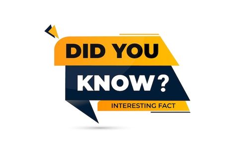 Vector did you know interesting fact vec... | Premium Vector #Freepik #vector #fun-fact #facts #trivia #quiz Did You Know Design, Facts Logo, Presentation Pictures, Company Design, Creative Advertising Design, Business Motivational Quotes, Did You Know Facts, Trivia Quiz, Anime Akatsuki