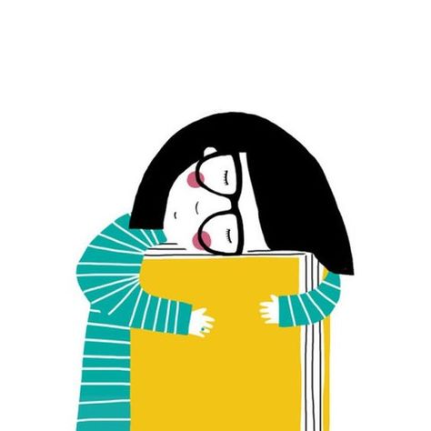 Best Feel Good Books | Literary Hoarders Reading Books Illustration, Feel Good Books, Books Illustration, 캐릭터 드로잉, Reading Fluency, Children's Book Illustration, Fun Ideas, Book Illustration, Love Book