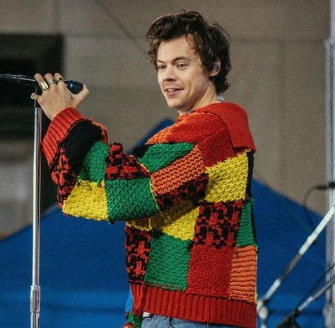 Amigurumi Patterns, Fimo, Harry Styles Knitwear, Harry Cardigan, Cardigan Harry Styles, Cardigan Sleeves, هاري ستايلز, Harry Styles Clothes, Harry Styles Cardigan