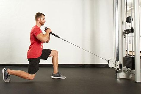 12 Cable-Machine Moves That Build Muscle and Torch Calories | LIVESTRONG.COM Cable Machine Workout, Cable Workout, Strength Training Routine, Cable Machine, Kickboxing Workout, Squat Workout, Workout Machines, The Resistance, Lower Body Workout