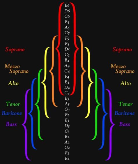 Vocal Range Classification Akordy Gitarowe, Music Theory Lessons, Singing Techniques, Learn Singing, Vocal Lessons, Music Theory Guitar, Music Writing, Music Ed, Vocal Range