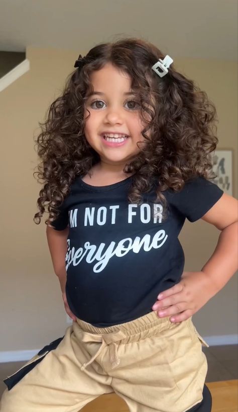 Curly Hair Babies, Curly Hair Baby Girl, Hair Styles For Curly Hair Kids, Babies With Curly Hair, Baby Curly Hair, Kids With Curly Hair, Curly Hair Kids, Kids Curly Hair, Easy Curly Hairstyles