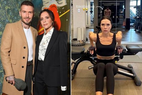 Victoria Beckham Workout, Victoria Beckham Bob, Naomi Watts Instagram, Viktoria Beckham, Victoria Style, Beckham Style, Tousled Bob, Billy Crudup, White Shirt And Jeans