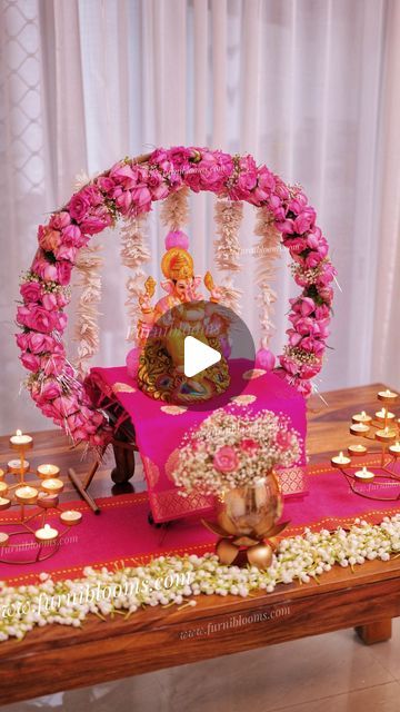 Decoration Ideas For Ganpati At Home, Varamahalakshmi Decoration Ideas At Home, Temple Decoration Ideas, Ganapati Decoration At Home Ideas, Ganesh Decoration Ideas Home Decor, Ganapati Decoration At Home, Ganesha Decoration Ideas, Janmashtami Decoration Ideas Home, Janmashtami Decoration Ideas