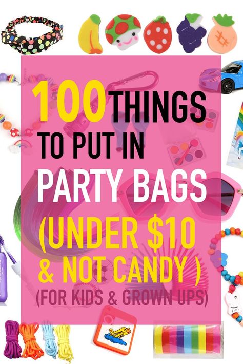 Party Bag Ideas, Birthday Party Goodie Bags, Birthday Treat Bags, Party Bags Kids, Goodie Bags For Kids, Birthday Goodie Bags, Birthday Bag, Party Favors For Kids Birthday, Birthday Gift Bags