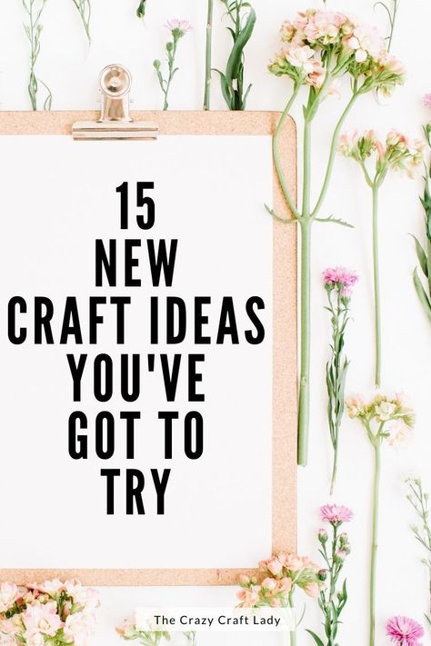Craft Ideas For Older Adults, Grown Up Crafts Ideas, Try Creative Trends, New Art Projects For Adults, Free Crafts For Adults, Paper Crafting For Adults, 2023 Crafting Trends, 2023 Hobby Trends, 1 Day Crafts For Adults