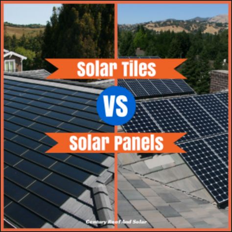 Solar Shingles vs. Solar Panels Penghematan Energi, Solar Tiles, Solar Shingles, Alternative Energie, Photovoltaic Cells, Solar Roof Tiles, Solar Energy Panels, Solar Roof, Solar Panels For Home