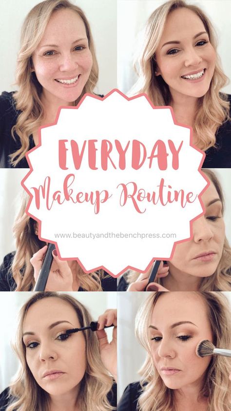 Quick Makeup Routine, Easy Everyday Makeup, Make Up Diy, Festival Make Up, Simple Everyday Makeup, Daily Makeup Routine, Skin Care Routine For 20s, Everyday Makeup Tutorials, Makeup For Moms