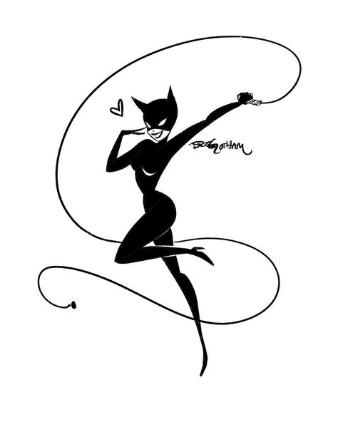 Cat Woman Silhouette, Cat And Woman Art, Silhouette Art Women, Cat Women Tattoo, Catwoman Silhouette, Catwoman Tattoo Ideas, Cat Woman Drawing, Cat Woman Tattoo, Cat Woman Aesthetic