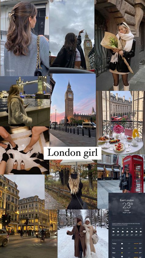 London Girl Aesthetic, Journal Wallpaper, Wallpaper Affirmations, Vision Board Quote, England Aesthetic, London Vibes, Aesthetic London, London Dreams, London Living