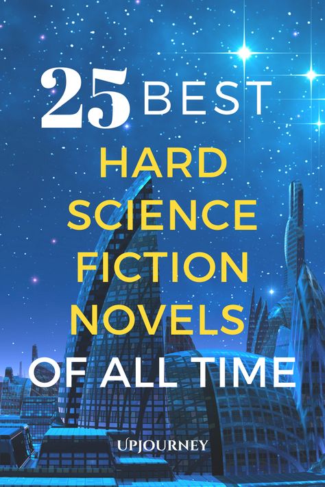 Hard science fiction is the sub-genre of Sci-Fi that is  the most rational and the most reasonable. Here are some of the best hard science fiction books and novels that you should check out! #books #scifi #fiction #novels Books Science Fiction, Best Science Fiction Movies, Best Science Fiction Books, Sci Fi Books To Read, Sci Fi Book Recommendations, Scifi Novels, Best Science Books, Science Sans, Best Sci Fi Books
