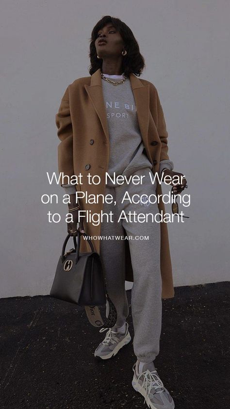 Airport Outfit International Flight, Short Flight Outfit, What To Wear When Traveling By Plane, International Travel Outfit Long Flights, Long Airplane Ride Outfit, International Airport Outfit, Classy Travel Outfit Airport Style, Flying Outfits Women, Plane Outfits Airport Style