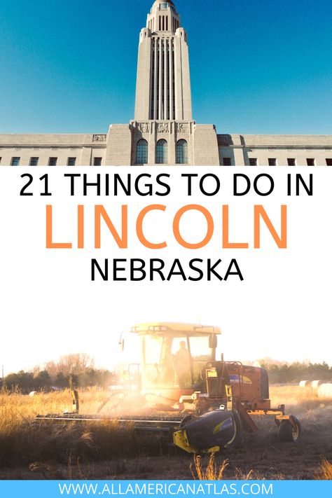 Nebraska Aesthetic, Nebraska Travel, Travel Nebraska, Rv Destination, Midwest Travel, Lincoln Nebraska, American Road Trip, Celebrity Travel, Free Things To Do