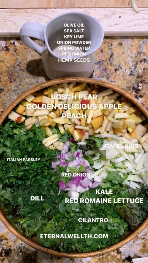 ALKALINE ELECTRIC SALAD Alkaline Electric Foods, Alkaline Raw Vegan Recipes, Raw Alkaline Diet, Simple Alkaline Meals, Alkaline Salad Recipes, Raw Alkaline Vegan Recipes, Alkaline Diet For Beginners Recipes, Alkaline Salad Dressing, High Alkaline Foods