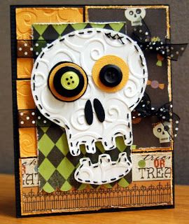 Spooky Cards, Carte Halloween, Halloween Cards Handmade, Halloween Greeting Card, Halloween Scrapbook, Special Halloween, Halloween Tags, Skeleton Halloween, Halloween Card