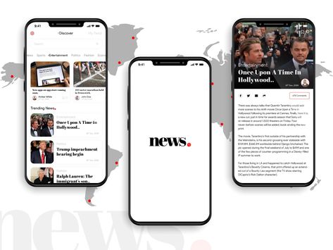 News Feed App design by kody Technolab Blog Article Design, Mobile Layout, Social App Design, Web Design Layout, News Website Design, Mobile Application Design, Mobile App Design Inspiration, Mobile Ui Design, App Layout