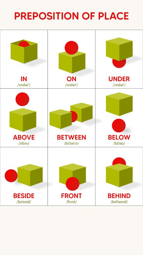 English Lessons Preposition Of Places Worksheet, Place Prepositions Worksheet, Preposition Chart Ideas, Preposition Project Ideas, English Prepositions Worksheets, Prepositions Activities For Kids, Position Words Worksheet, Preposition Of Place Worksheet, Teaching Prepositions Activities