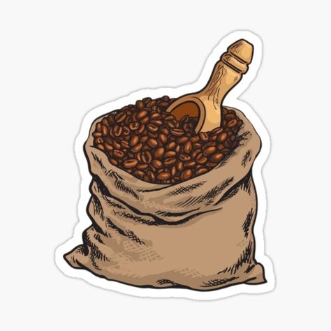 Stickers Aesthetic Coffee, Coffee Stickers Aesthetic, Coffee Stickers Printable, Cute Coffee Stickers, Stickers Cafe, Cafe Stickers, Zine Making, Brown Stickers, 2024 Stickers