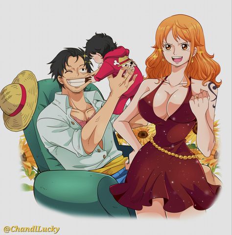 Luffy Nami, One Piece Cartoon, One Piece Series, Luffy X Nami, One Piece Ace, One Piece Ship, One Piece Nami, Nami One Piece, One Peice Anime