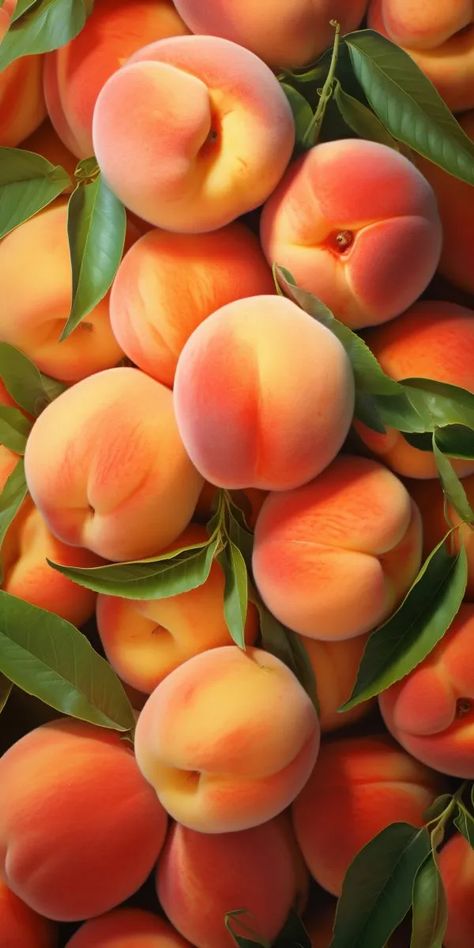 Peaches Fruits And Vegetables Pictures, Vegetable Pictures, Peach Wallpaper, Fruits Photos, Fruit Picture, Fruits Images, Floral Wallpaper Phone, Fruit Wallpaper, Iphone Wallpaper Hd Nature