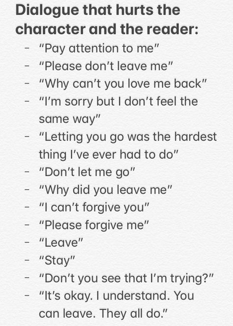 Dialogue prompts Kill The Cliche Writing Prompts, Writing Conversation Prompts, Conversation Writing Prompts, Quotes For Characters To Say, How To Write Conversations In A Book, Comedy Writing Tips, Marriage Of Convenience Prompts, How To Write Comedy, Writing Prompts Comedy