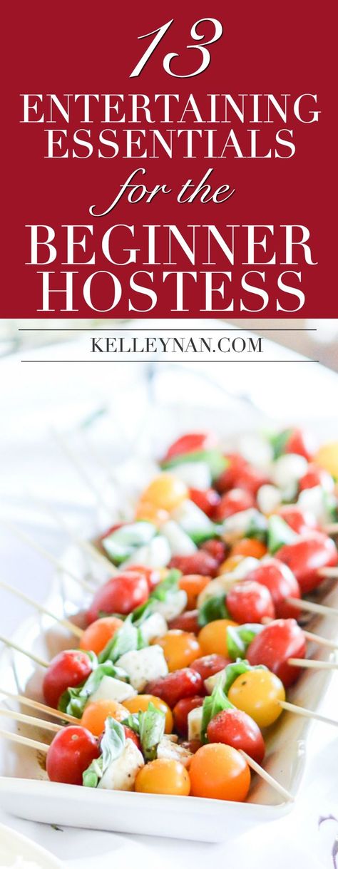 The 13 essentials you need to host a party or a dinner- perfect wedding registry ideas, too! #entertaining #hostess #partyplanning #hosting #weddingregistry #kitchen #giftideas Dinner Hosting Ideas, Dinner Party Essentials, Wedding Registry Ideas, Hosting Essentials, Lunch Party, Registry Ideas, Hosting Occasions, Hosting Dinner, Dinner Party Menu