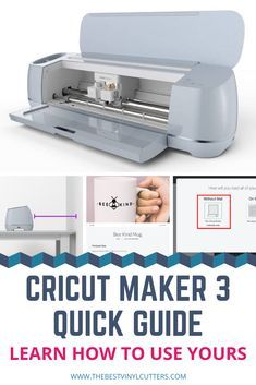 Cartonnage, How To Use A Cricut Maker, How To Use The Cricut Maker, Cricut Maker 3 Tips, Diy Cricut Maker 3 Projects, Cricut Maker Accessories, Cricut Reference Guide, Cricut Maker Projects Beginner Vinyl, Cricut 3 Maker Projects