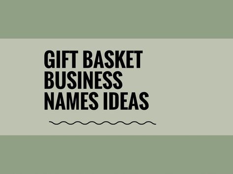 While your business may be extremely professional and important, choosing a creative company name can attract more attention.A Creative name is the most important thing of marketing. Check here creative, best Gift basket Company names ideas for your inspiration. Online Gift Shop Name Ideas, Gift Box Name Ideas, Gift Box Business Name Ideas, Gift Business Name Ideas, Gift Basket Business Ideas, Gift Shop Names Ideas, Gift Shop Names, Cute Business Names, Catering Cart