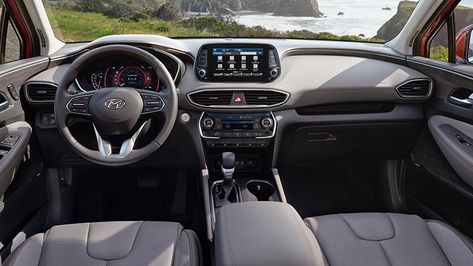 2019 Hyundai Santa Fe (Interior) Santa Fe, Hyundai Santa Fe Interior, Santa Fe Interiors, Living In Car, 8 Wallpaper, Sante Fe, Safe Cars, Gt Cars, Jeep Cars