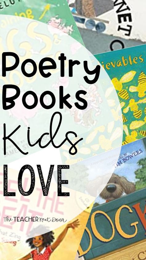 5th Grade Poetry, Poetry Books For Kids, Best Poetry Books, Reading Test Prep, Poetry Unit, Interactive Reading, Reading Unit, Poetry Writing, Poetry For Kids
