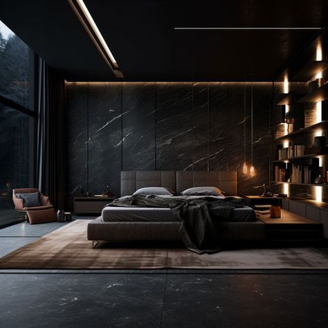 bedroom decor ideas
bedroom design Bedroom Ideas Teen Boy, Modern Black Bedroom Design, Teen Boys Bedroom Ideas, Dark Minimalist Bedroom, Teen Boys Bedroom, Modern Black Bedroom, Black Bedroom Ideas, Dark Minimalist, Black Bedroom Design