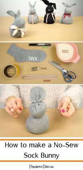 Sock Toys No Sew, Diy Rabbit Craft, Easter Bunny Crafts Diy, Odd Socks Ideas, Activities For Bunnies, Easter Crafts For Teenagers, Easy Diy Spring Crafts, Sock Dolls Diy Easy No Sew, Easter Crafts For School