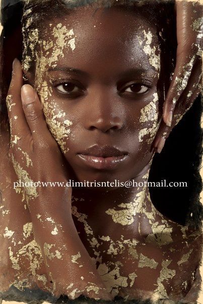 Gold Foil Photoshoot, Earring Branding, Raising Voices, Drag Photography, Avant Garde Makeup, Branding Photoshoot Inspiration, Golden Painting, Golden Eyes, Beauty Photoshoot