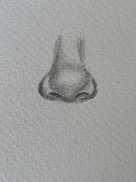 Nose Easy Sketch, Drawing Ideas Easy Nose, Mouth Drawings Easy, Frown Mouth Drawing, Cute Nose Sketch, Cute Drawings Pencil Easy, How To Draw A Small Nose, Easy Drawings Nose, How Do Draw A Nose