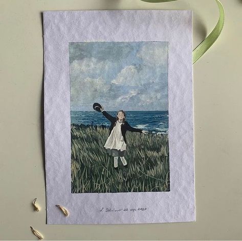 lou🌙 on Instagram: "«It’s the perfect day for a tragical romance!» . . Anne with an e was my favorite Netflix show, I can’t believe we’ll never see her again❤️‍🩹 [repost] . . #annewithane #collaboration #collab #nature #naturephotography #artcollaboration #watercolor #netflix #acrylicart #gouache #gouachepainting #gouacheillustration #gouachepaint #gouacheart #arteza #sea #art #artwork #artist #arte #artaccount #draw #drawing #drawings #sketch #sketchbook #sketching #artezagouache #sketchofthe Gouache Painting, Gouache Illustrations, Netflix Show, Gouache Art, Anne With An E, The Perfect Day, Sea Art, Shows On Netflix, Sketchbook Art Inspiration