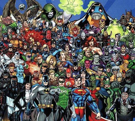 The DC Universe Art