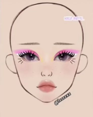 Hello Kitty Girl Makeup, Hello Kitty Make Up Look, Sanrio Inspired Makeup, Hello Kitty Makeup Halloween, Hello Kitty Makeup Ideas, Hello Kitty Inspired Makeup, Hello Kitty Eye Makeup, My Melody Makeup Look, Hello Kitty Makeup Look