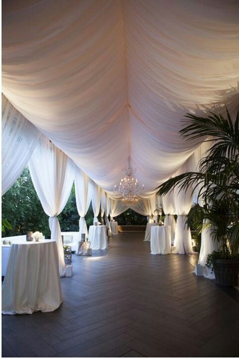 Drapes Los Angeles, Draping Ballroom Wedding, Ballroom Entrance, Wood Backdrop Wedding, Wedding Entryway, Wedding Ceremony Decorations Indoor, Wedding Drapery, Wedding Tent Decorations, Wedding Draping