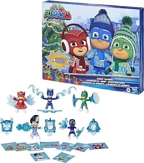 Discover great products at the best prices at Dealmoon. PJ Masks Kids Advent Calendar, 24 Daily Surprise Toys Including PJ Masks Action Figures, Accessories, and Stickers, Countdown Calendar, Ages 3 and Up. Price:$16.49 Pj Masks Stickers, Advent Calendar Box, Kids Advent Calendar, Toy Advent Calendar, Kids Advent, Pj Masks Toys, Preschool Board Games, Masks Kids, Advent For Kids