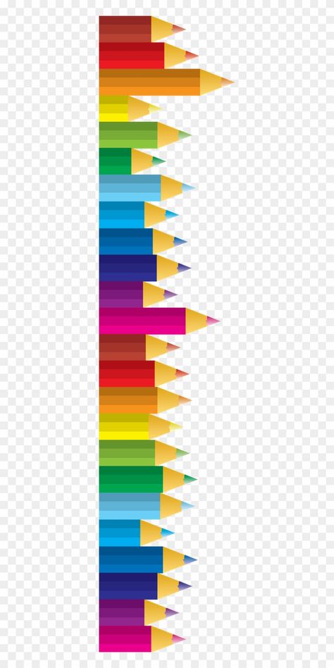 Colour Pencil Drawing, Crayon Border Template, Free Teacher Clipart, Free Png Clipart, Teacher Png Free, Crayons Clipart, Pencil Clip Art, Color Pencil Picture, Pencil Images