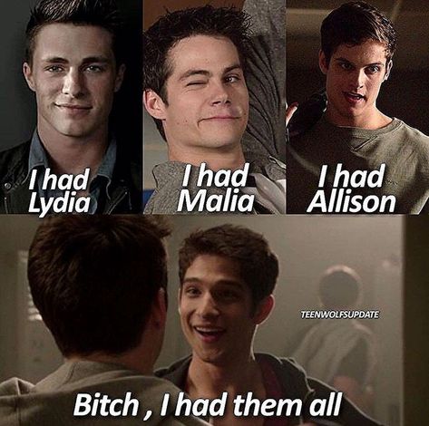 Teen Wolf Memes Funny, Stiles Teen Wolf, Funny Girl Movie, Teen Wolf Werewolf, Wolf Meme, Teen Wolf Scenes, Teen Wolf Art, Teen Wolf Scott, Teen Wolf Ships