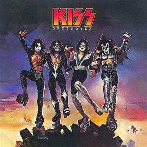 Destroyer is listed (or ranked) 38 on the list The Greatest Album Covers of All Time Banda Kiss, Greatest Album Covers, The Smashing Pumpkins, Rock Album Covers, Classic Album Covers, Iconic Album Covers, Rock Band Posters, Upbeat Songs, Cool Album Covers