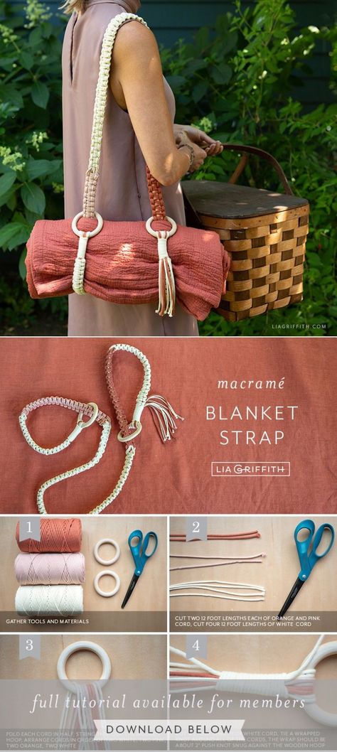 Flat Reed Projects, Macrame Corner Shelf Diy, Non Plastic Storage Ideas, Macrame House Decor, East Macrame Projects, Macrame Bag Holder, Macrame Drawstring Bag, Diy Art Home Decor, Macrame Lanyard Pattern