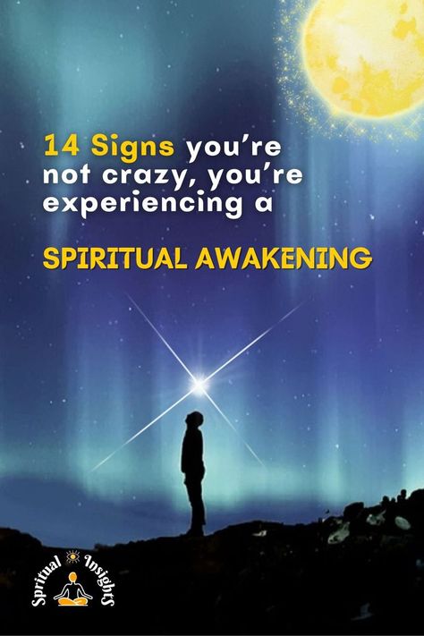 14 Signs You’re Not Crazy, You’re Experiencing a Spiritual Awakening What Is A Spiritual Awakening, Signs Of Spiritual Awakening, Spiritual Guidance Signs, Spirit Guide Signs, New Age Spirituality, Spiritual Signs, Spirit Guides Meditation, Spiritual Awakening Stages, Spiritual Awakening Higher Consciousness