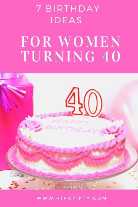 Women Turning 40, 40th Birthday Celebration Ideas, 40th Birthday Party For Women, Birthday Ideas For Women, 40th Birthday Themes, 40th Party Ideas, 40th Birthday For Women, Surprise 40th, 40th Bday Ideas