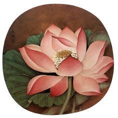 Detail Sketch, Gongbi Painting, Lotus Flower Painting, Detail Painting, Different Types Of Flowers, Detailed Paintings, Chinese Brush Painting, Lotus Design, Painting Flower