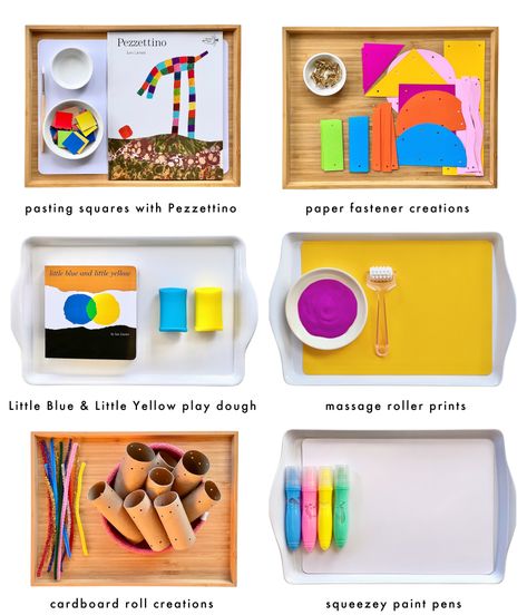 Montessori Art Shelf Ideas, Preschool Art Shelf, Montessori Art Shelf, Montessori Australia, Art Cupboard, Montessori Crafts, Montessori Trays, Montessori Activities Preschool, Montessori Shelf